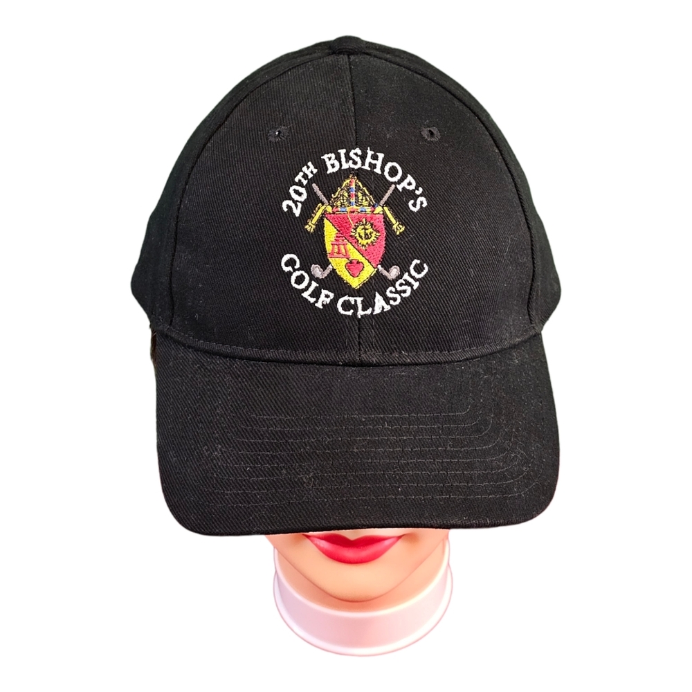 20th Bishop's‎ Golf Classic Black Adjustable Baseball Hat Cap